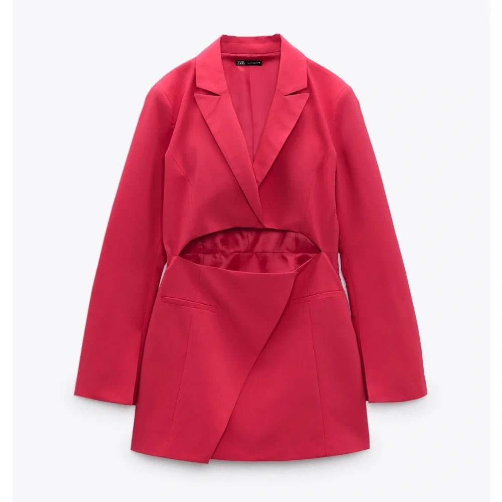 NWT Zara Cut-Out Blazer Dress - Picture 8 of 16